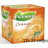 Pickwick thee - sinaasappel - multipak 12x 20 zakjes