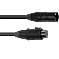Eurolite DMX Kabel EC-1 IP65 3pol 5m sw - DMX-kabel