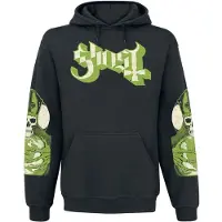 Ghost Trui met capuchon - World Domination - S tot 3XL - voor Mannen - zwart | Maat XXL