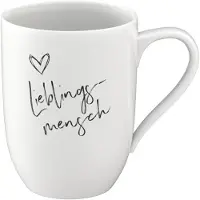 Villeroy & Boch 6x Villeroy & Boch Verklaring, Kopje, Wit