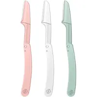 Equivera Dermaplaning Gezicht - Wenkbrauw Scheermesje - Dermaplaning Mesjes - Gezicht Mesjes Vrouwen - Scheermesjes Gezicht - Dermaplaning Facial - Scheermes Gezicht - Eyebrow Razor
