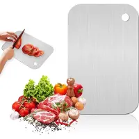 Equivera Titanium Snijplank - Titanium Snijplanken Set - Snijplank Plastic Vrij - Geen plastic - Snijplank Zonder Plastic