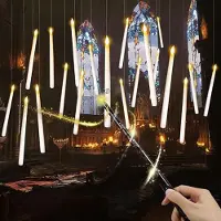 Equivera Zwevende Kaarsen - Zwevende Kaars - Floating Candles - Hangende Kaarsen - Sfeerverlichting - Leuk voor in huis!