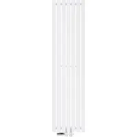 LuxeBath Badkamerradiator Stella 370x1400 mm wit met vloeraansluitset