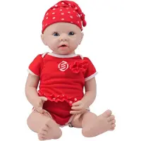 Equivera Reborn Baby Pop - Reborn - Reborn Poppen - Reborn Baby Pop Silicone - Reborn Doll - Reborn Dolls - Reborn Levensechte Pop - Reborn Doll Silicone Baby - Reborn Baby Poppen - Handgemaakt