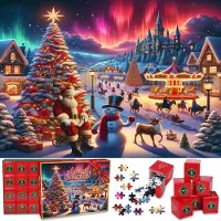 Equivera Adventskalender Kinderen - Cadeau voor Kinderen - Cadeau voor de Feestdagen - Adventskalender