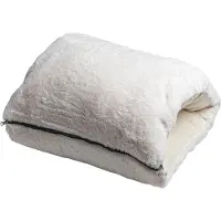 Gusta - Multikussen Wit - Sierkussen - Stoelkussen - Hand- of Voetverwarmer - 45x90cm