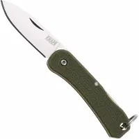 Knafs Co. Lander 6 -00426 Satin 4034SS, OD Green FRN, sleutelhangerzakmes