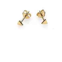 Karma Symbols oorbel M1628 Triangle Goud