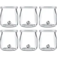 Equivera Overnight Oats Potjes - Muesli Beker - Mason Jar - Havermout - Set - Must have voor jouw ontbijt