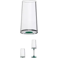 Trebonn Champagneglas SplitGlass Groen 320 ml (Set van 2)
