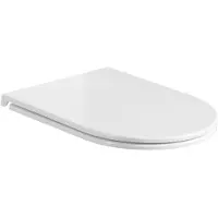 Sapho Avis softclose toiletzitting met quick release wit glans