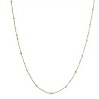 Go Dutch Label Collier gedraaid goud N2493-2
