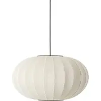 Made By Hand Knit-Wit 57 Oval hanglamp Pearl white