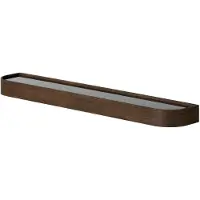 Audo Copenhagen Epoch Shelf with Rack Dark Stained Oak