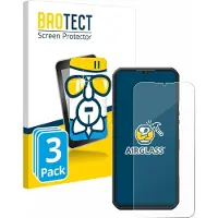 BROTECT Screenprotector 3 Stuks voor Oukitel WP35 5G Beschermglas transparant