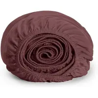 Yumeko Hoeslaken Jersey Katoen 140x200 Roze - Eco, Bio & Fairtrade