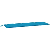 vidaXL Tuinbankkussen 180x50x7 cm oxford stof lichtblauw