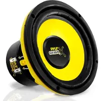 Pyle Auto Luidsprekers - 16,5 cm Midbass Woofer Geluidssysteem - 300 Watt - Geel