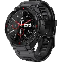 Nuvance - Outdoor Smartwatch - IP67 Waterdicht - Bluetooth Smartwatch voor Dames en Heren - Smartwatches - Sporthorloge met Stappenteller, Calorie Teller, Slaap meter - Geschikt voor alle Smartphones