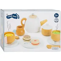 Small Foot - Houten Theeset met Speeleten, 17dlg.