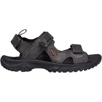 Keen Sandaal Men Targhee III Open Toe Sandal Grey Black-Schoenmaat 46