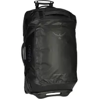 Osprey Rolling Transporter 60 raven black-blackreistas met wielen