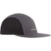 Icebreaker - Shell+ Cotton Windbreaker 5 Panel Cap - Muts One Size, grijs/zwart