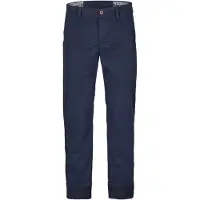 Alberto Gabardine Regular Fit Chino donkerblauw, Effen