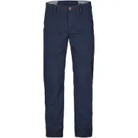 Alberto Gabardine Regular Fit Chino donkerblauw, Effen