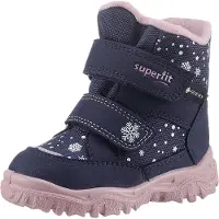 Superfit Snowboots 'Husky 1' marine / rosa / wit