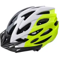 TY - Fietshelm - Marven M 55-58 cm - grijs/wit/limoen