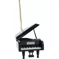 Agifty Kerstversiering Vleugelpiano 7,6 cm