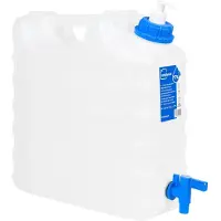 vidaXL Watertank met kraan en zeepdispenser 15 L kunststof