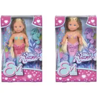 Simba -Dickie Evi Love Kleine Zeemeermin, 2-delig assortiment, overig