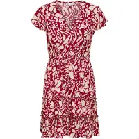 ONLY Zomerjurk 'ONLClaudette' beige / merlot