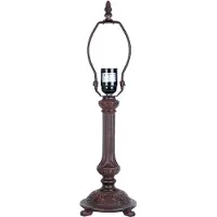 Clayre & Eef Lampenvoet tafellamp tiffany Ø 16x47 cm kunststof lampvoet