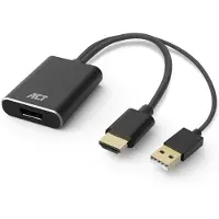 ACT AC7536 HDMI naar DisplayPort adapter - 4K - 60Hz