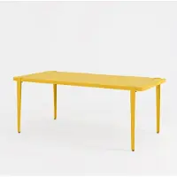 TIPTOE Midi Buitentafel Sun Yellow | 8 seater