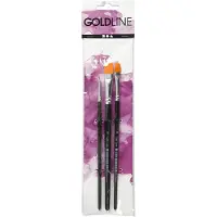 Creativ Company Gold line penselen, 3st.