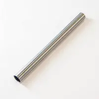 Sanilux Desigsifon verlengbuis met kraag 40 cm RVS