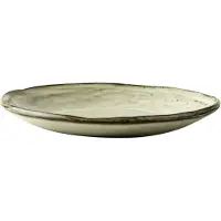 Dutch rose Organic Bord 17cm Creme 4st Beige beige Aardewerk Bord