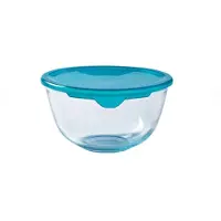 Pyrex - Cook & Enjoy Mengkom met Deksel 2,3 liter - Transparant - Borosilicaatglas - Polypropyleen