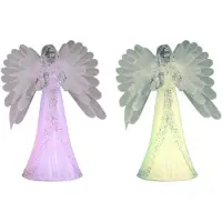 Hit Engel 22cm Fiber Colourchanging LED Multi multi Kunststof