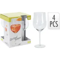 Excellent houseware Cocktailglas 600ml Doos A 4 Stuks Transparant transparant Glas Excellent