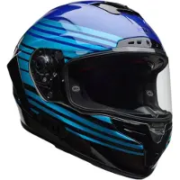 Bell Race Star DLX RSD Dash Carbon Donkerblauw Lichtblauw Zwart Integraalhelm Maat S