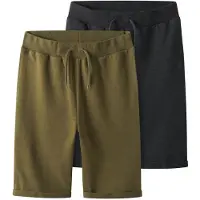 TWO SOON Broek navy / olijfgroen