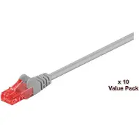 Microconnect MICRO CONNECT aansluitkabel - UTP Cat6 - 10m - Grijs