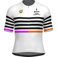 Santini Tdffaz Grand Départ Bretagne 2025 Korte Mouw Wielertrui