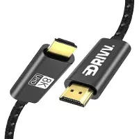 Drivv. HDMI Kabel 2.1 - Ultra HD - 8K 60Hz / 4K 120Hz - 48 Gbps - Geschikt voor gameconsoles - Nylon - 5 meter